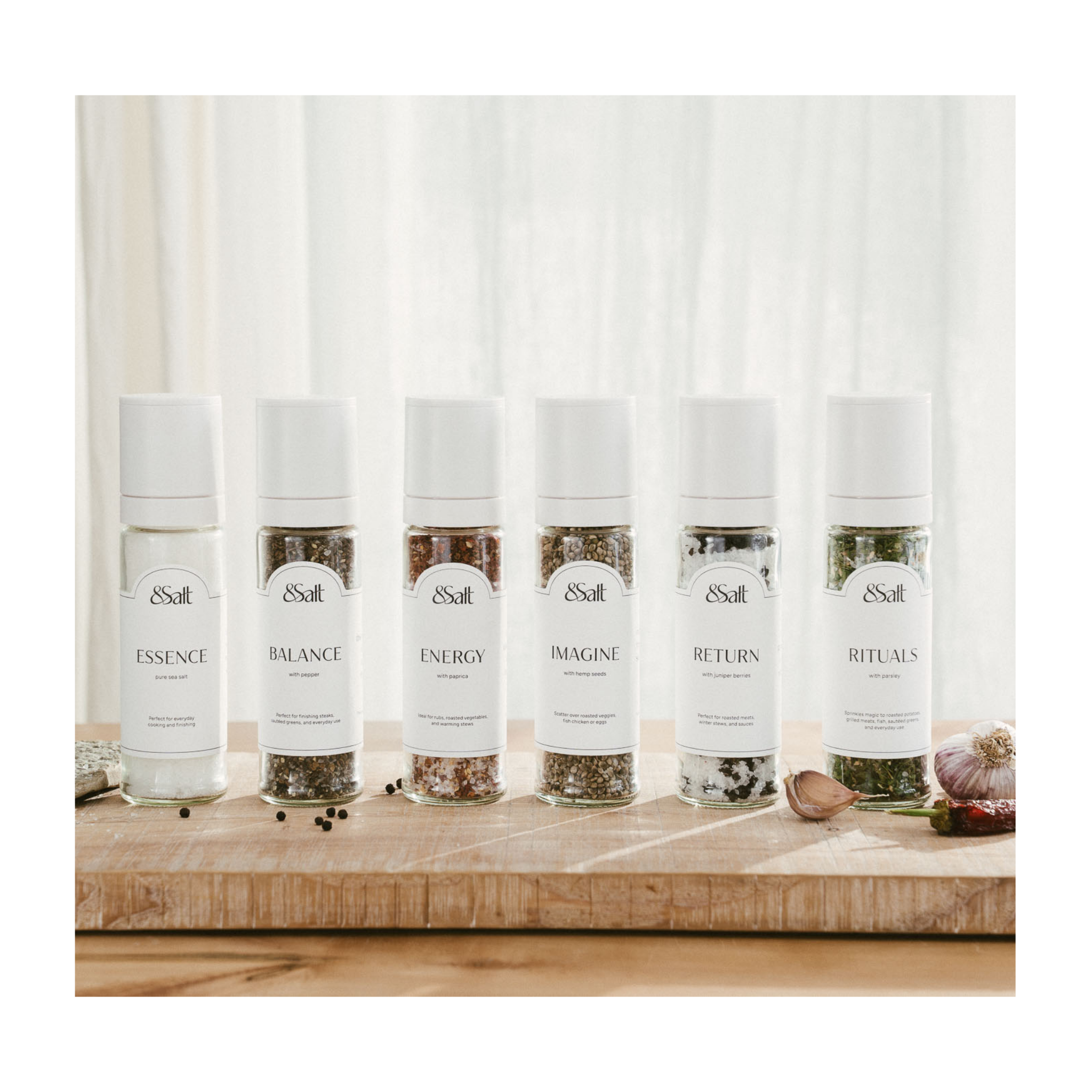 The &Salt Collection - Six Blends
