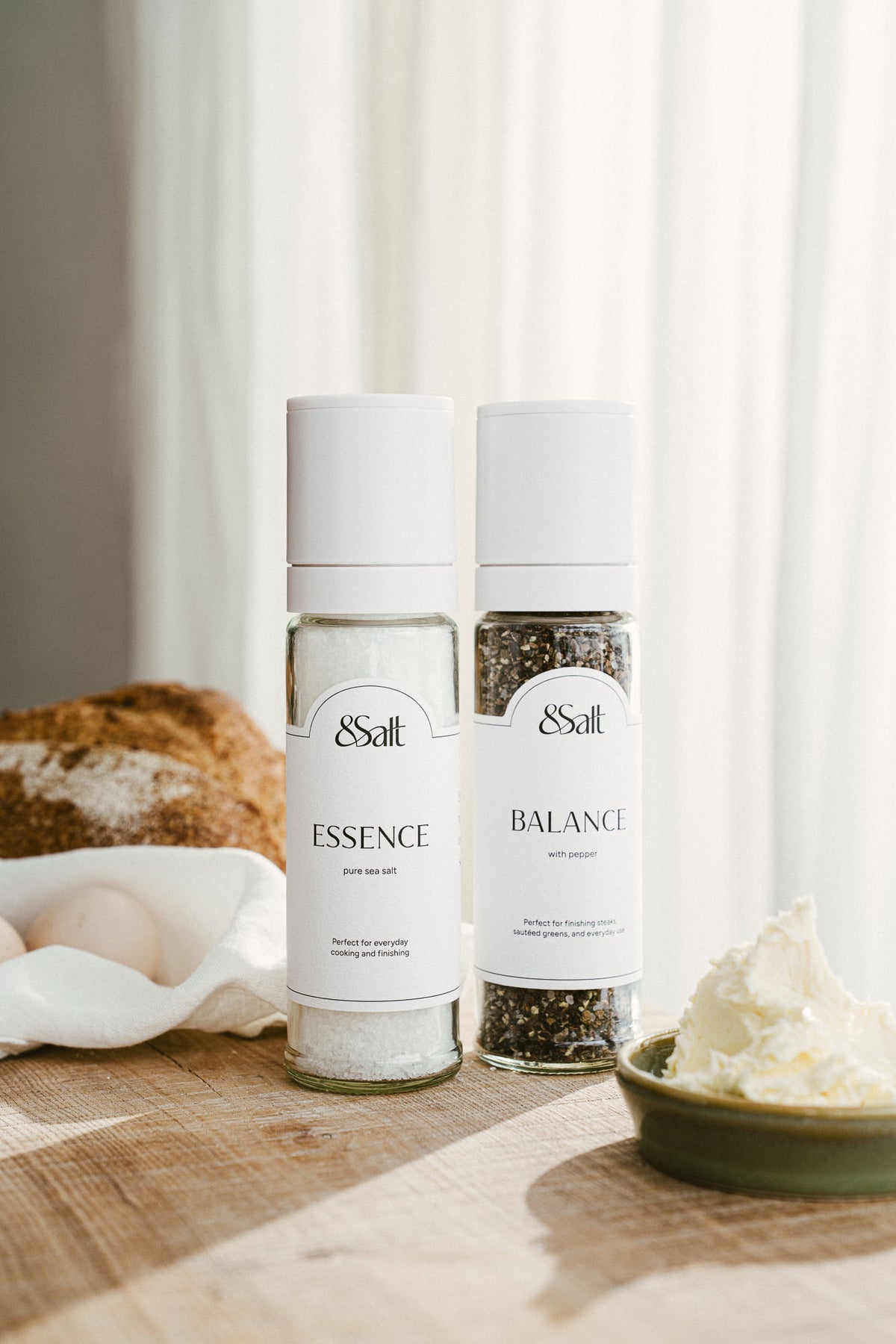 SALT PEPPER SET - The everyday salt duo